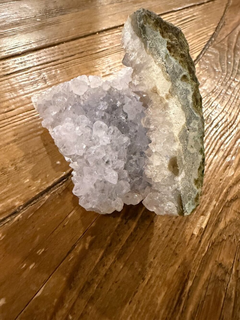 Large Pale Amethyst Quartz Crystal Cluster